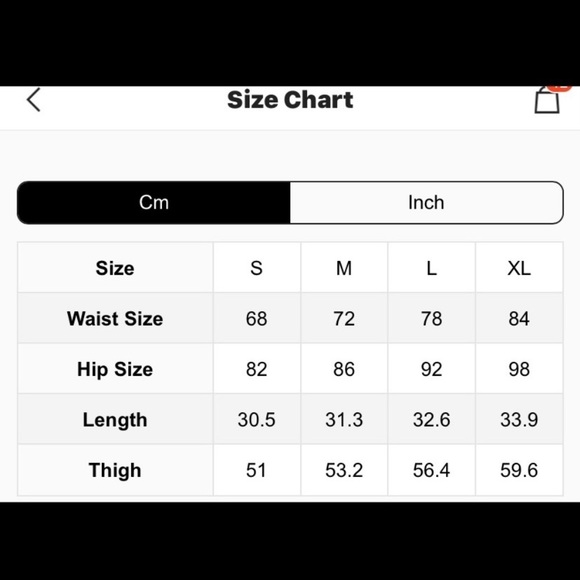 Sexy Denim skinny shorts NWT - Picture 6 of 7